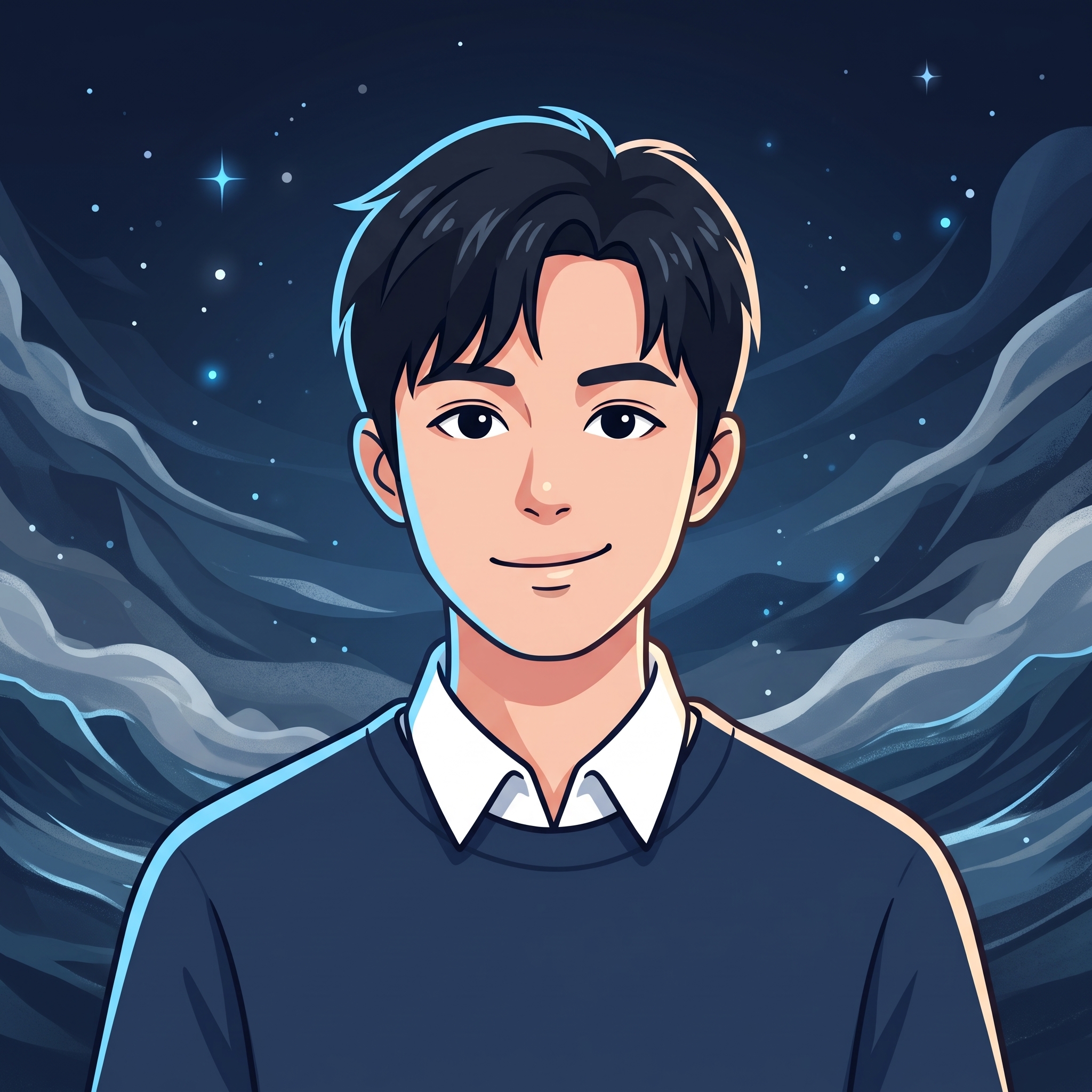 陈承君 Jason Chen 的个人插画头像